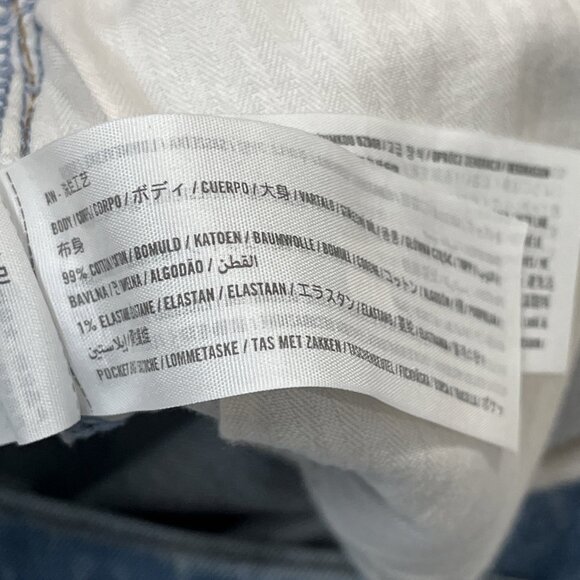 Abercrombie & Fitch Jean Short Womens Plus 37/24 Mom Short High Rise Curve Love - Picture 10 of 10